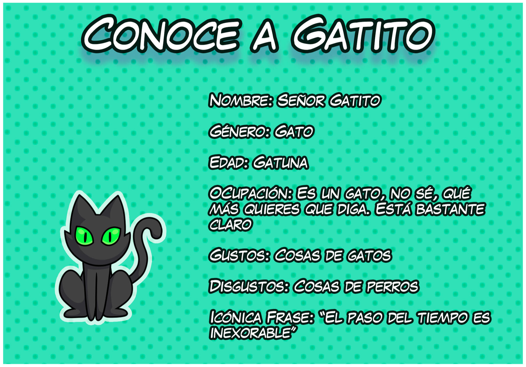 Conoce a Gatito
